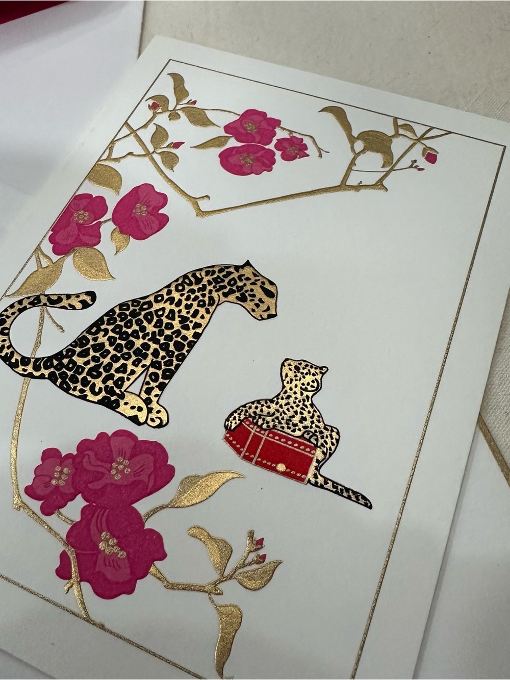 CARTIER STATIONARY CARD BLANK RARE HTF NEW & 2 POSTCARD SET OF 3 100% AUTHENTIC